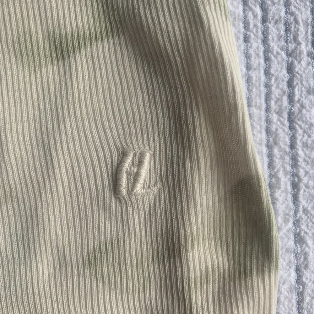 Helmut Lang RIBBED CLOUD-DYED TEE - Picture 5 of 7